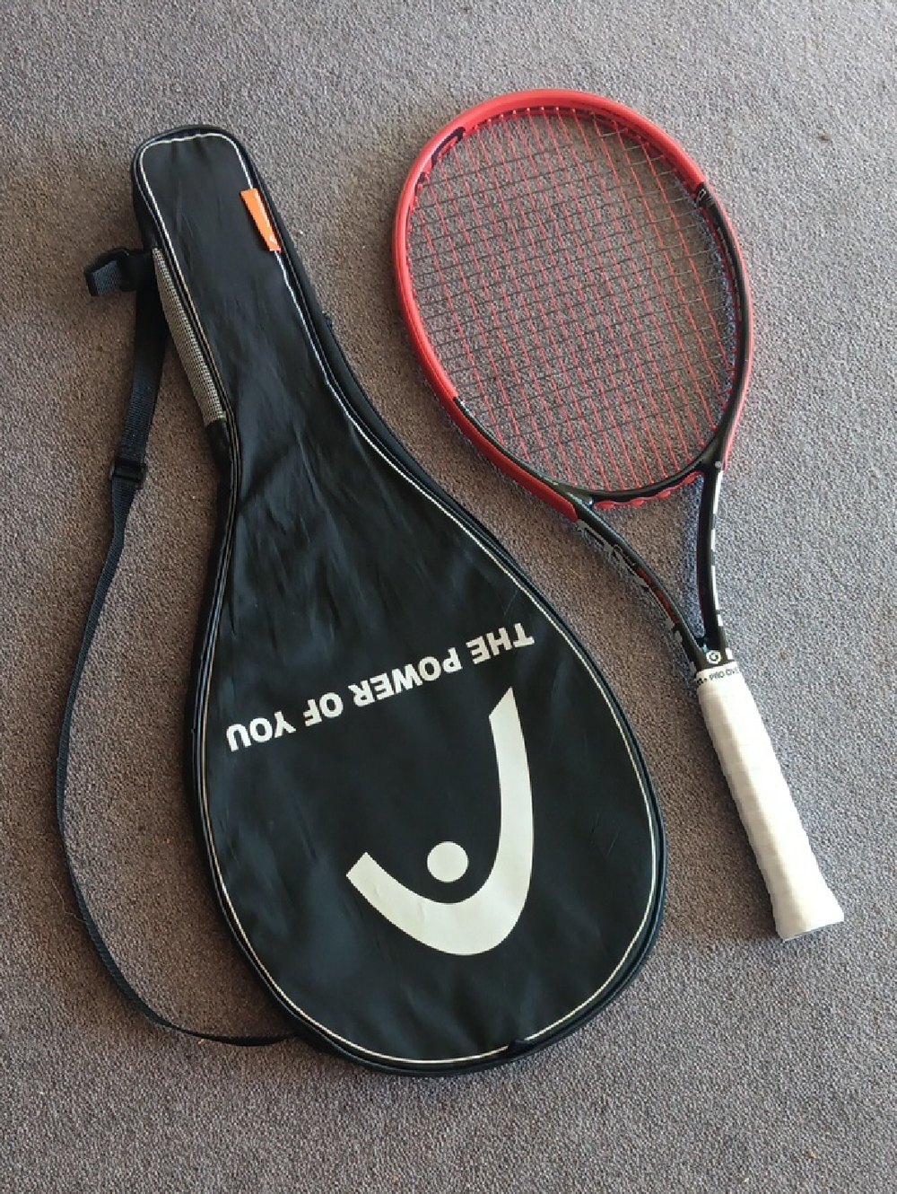 Head Graphene Prestige Pro w/ 4-3/8 leather grip strung 7/26